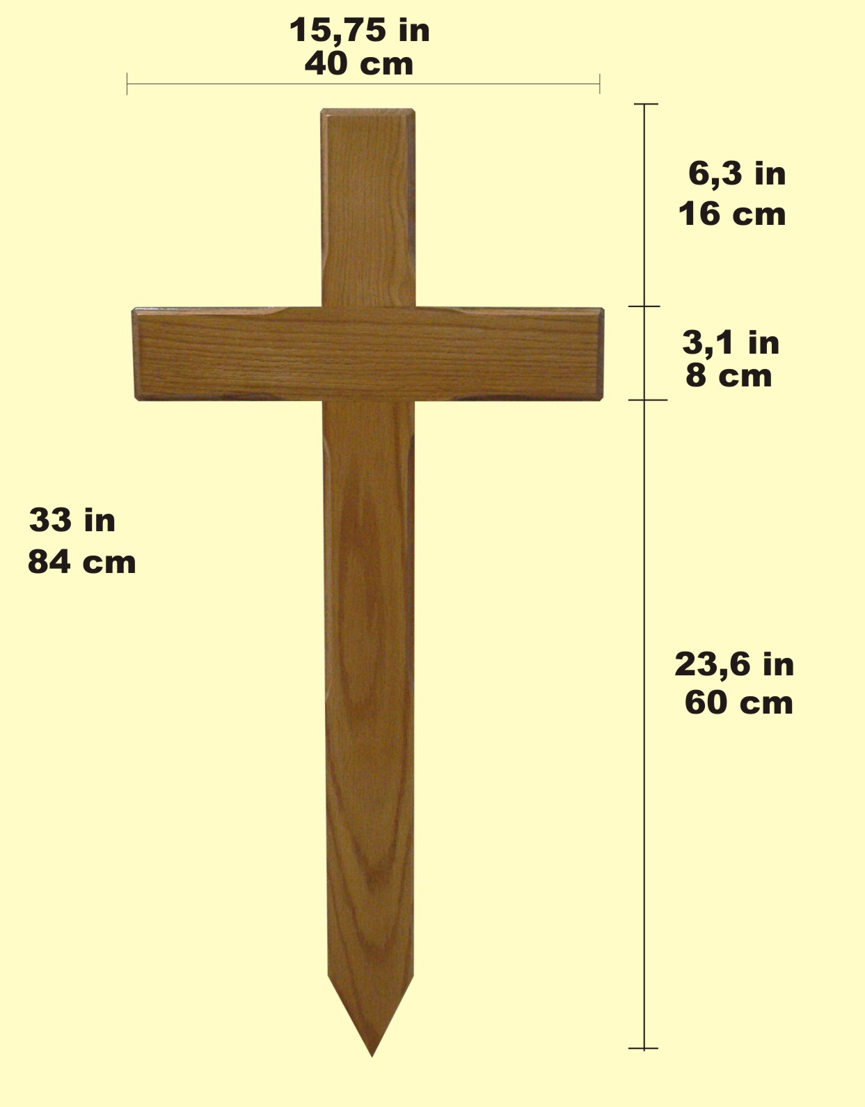 Buy Wooden Memorial Crosses Crosses For Graves For Sale Low Prices